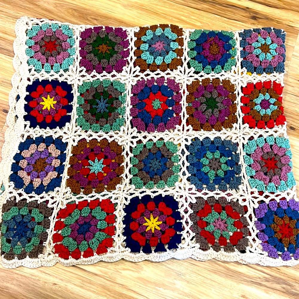 Natural Life Crochet Blanket
